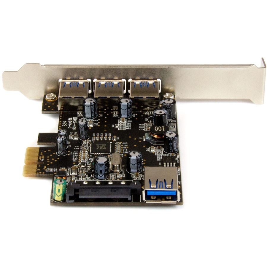 Thumbnail 5 of 5 for StarTech.com 4 Port PCI Express USB 3.0 Card - 5Gbps - 3 External and 1 Internal - Native OS Support in Windows 8 and 7