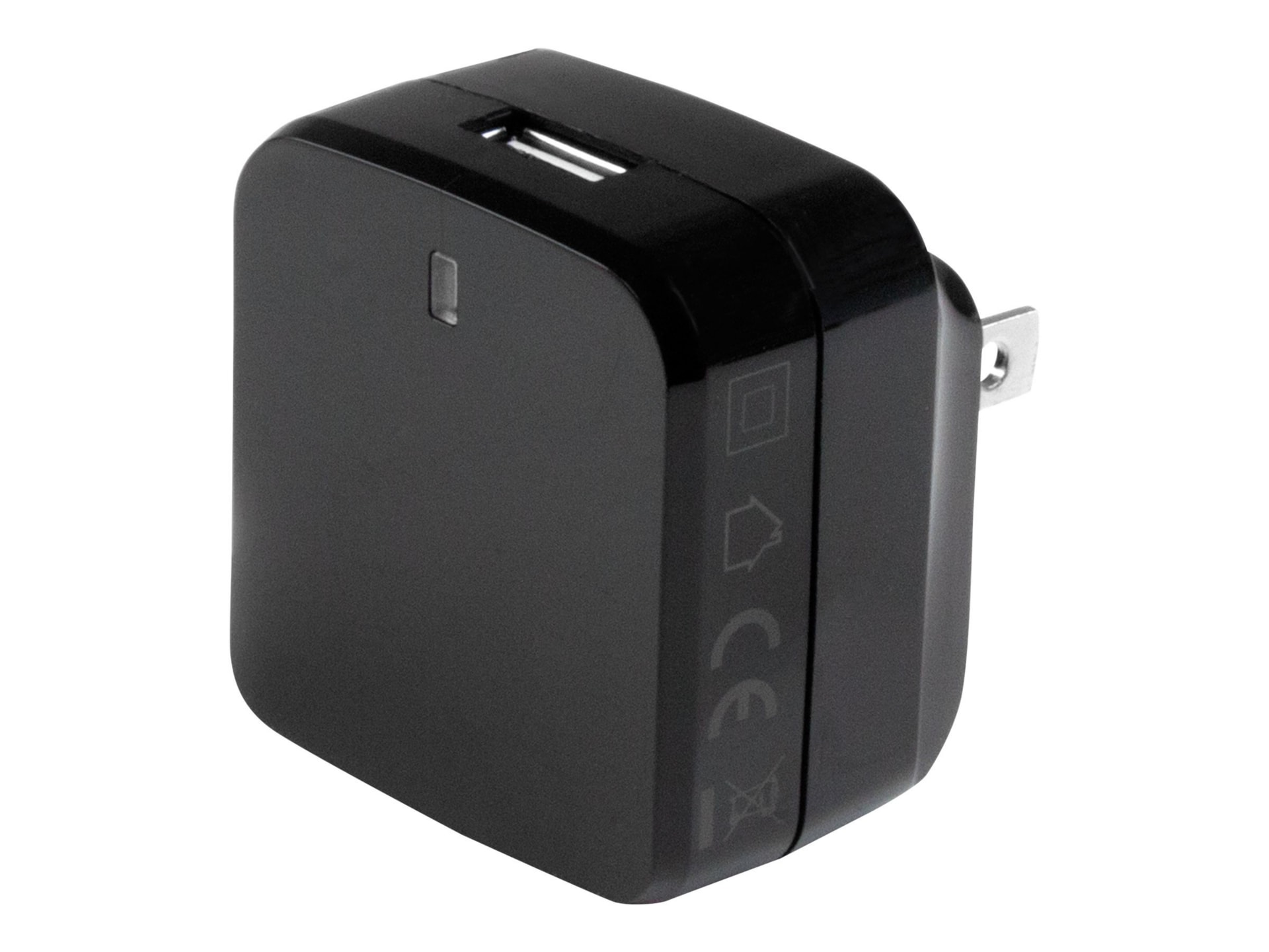 StarTech.com Black USB Wall Charger - Quick Charge 2.0 - 110V/220V Charger