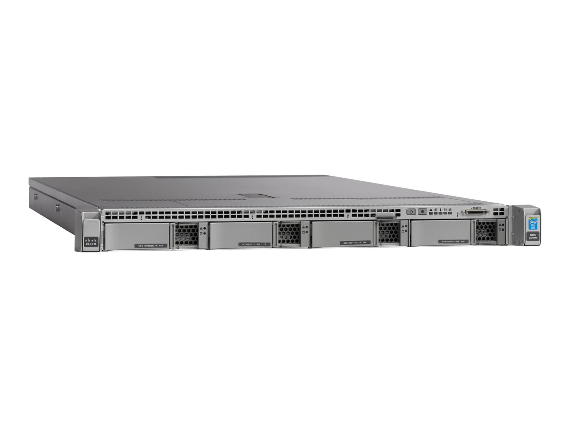 Cisco UCS C220 M4 High-Density Rack Server (Large Form Factor Disk Drive Model) - rack-mountable - no CPU - 0 GB - no