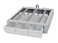 Ergotron Supplemental Triple Drawer mounting component - gray, white