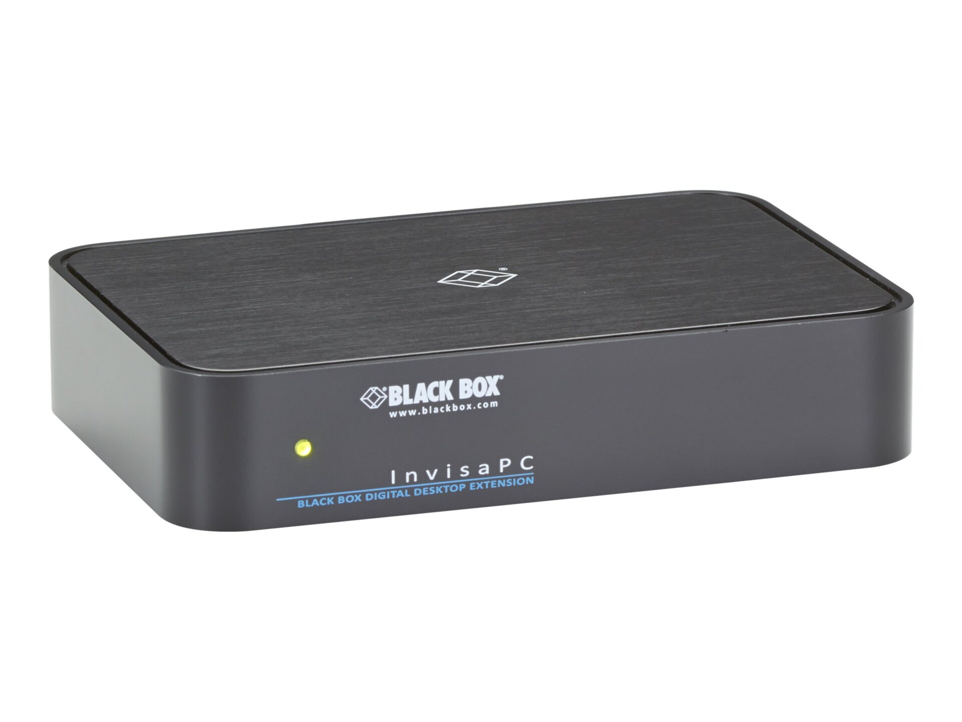 Black Box InvisaPC Dual-Head Transmitter - KVM / audio / USB extender - 10Mb LAN, 100Mb LAN, GigE - TAA Compliant