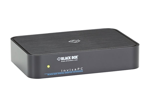 Black Box InvisaPC Dual-Head Transmitter - KVM / audio / USB extender - 10Mb LAN, 100Mb LAN, GigE - TAA Compliant