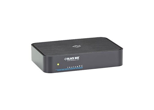 Black Box InvisaPC Dual-Head Transmitter - Kit - KVM / audio / USB extender - 10Mb LAN, 100Mb LAN, GigE - TAA Compliant