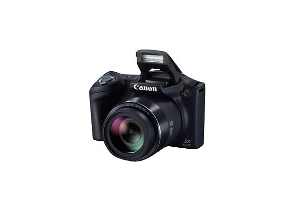 Canon PowerShot SX410 IS 20.0 MP Digital Camera - Black