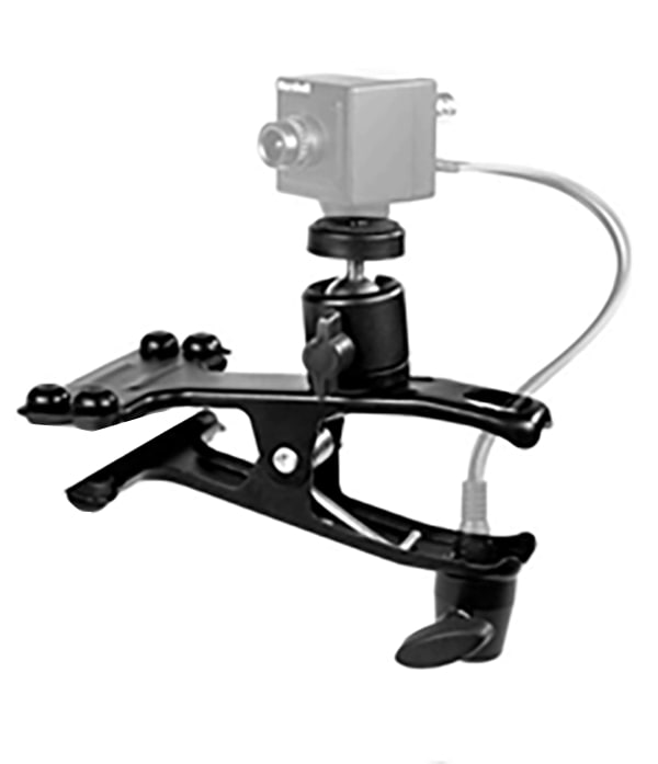 Marshall Heavy Duty Spring Clamp and Pole Adapter for 1/4"-20 Compact Camera Stand and Mount