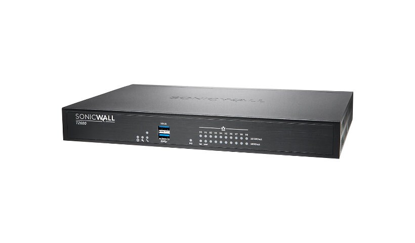 SonicWall TZ600 - security appliance - with 2 years SonicWall Comprehensive