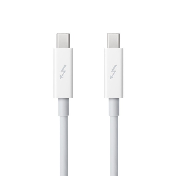 Thumbnail 3 of 3 for Apple - Thunderbolt cable - Mini DisplayPort to Mini DisplayPort - 6.6 ft