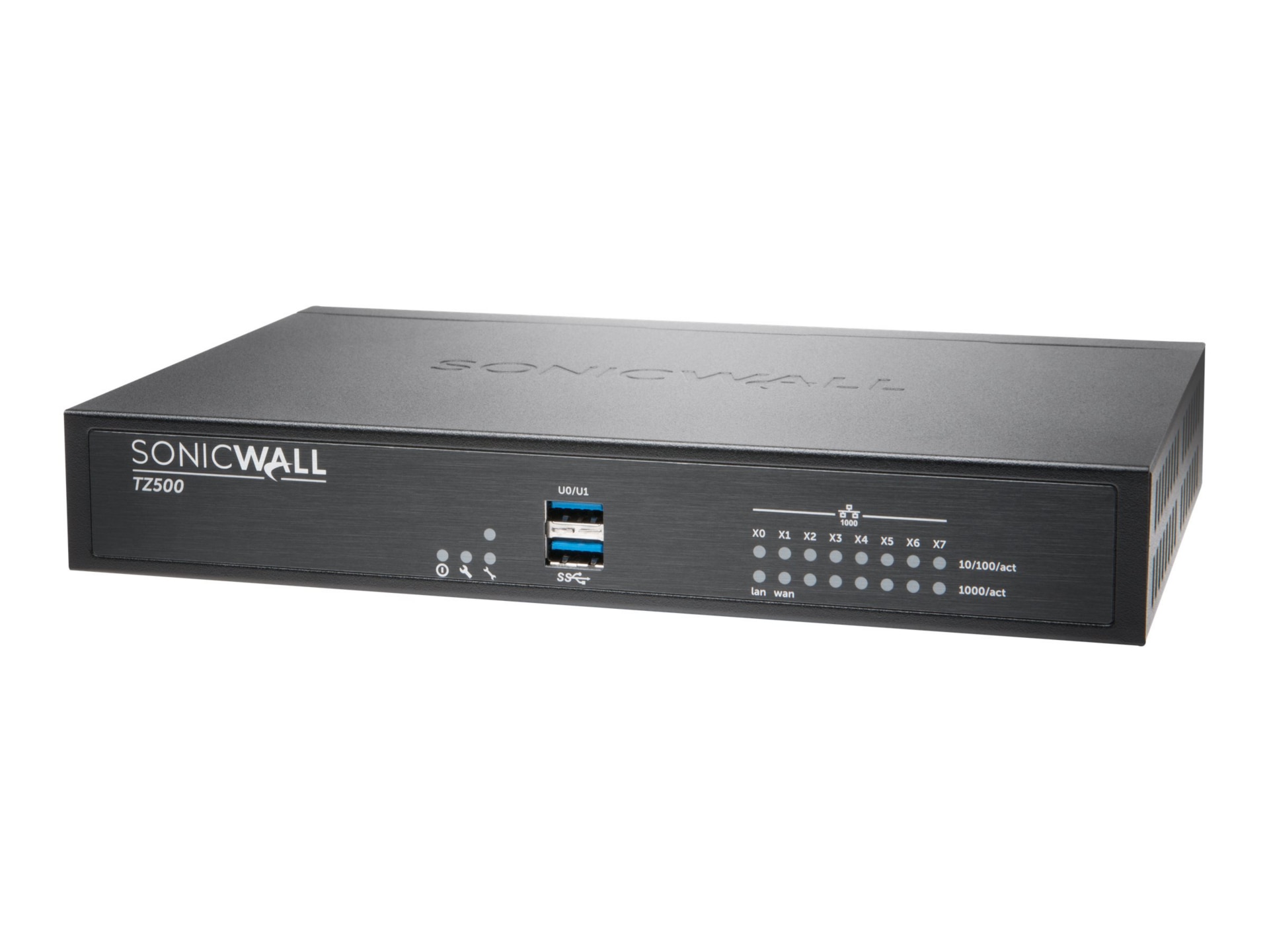 SonicWall TZ500 - security appliance - with 1 year TotalSecure