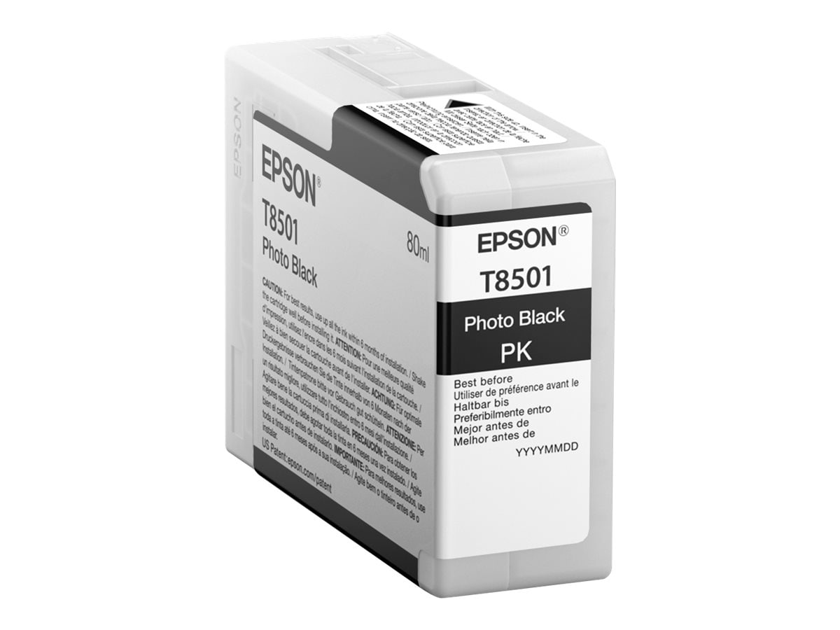Epson T8501 - photo black - original - ink cartridge