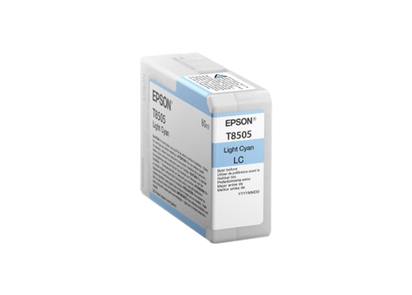 Epson T8505 - light cyan - original - ink cartridge