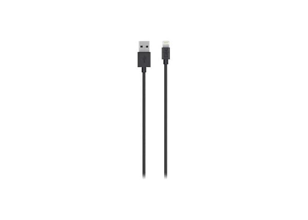 BELKIN 3M 2.4A LTG SYNC/CHARGE BLK