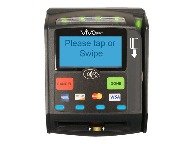 ID TECH ViVOpay Vend III - magnetic / SMART card / NFC reader - USB / RS-232