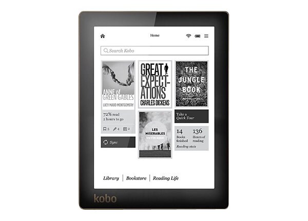 Kobo Aura H2O - eBook reader - 4 GB - 6.8"