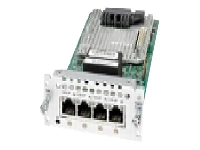 Cisco Fourth-Generation Multi-flex Trunk Voice/Clear-channel Data T1/E1 Module - expansion module - T1/E1 x 4