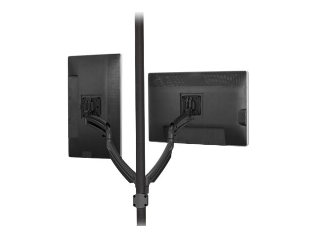 Chief Kontour Dynamic Pole Dual Monitor Mount - For Displays 10-30" - Black