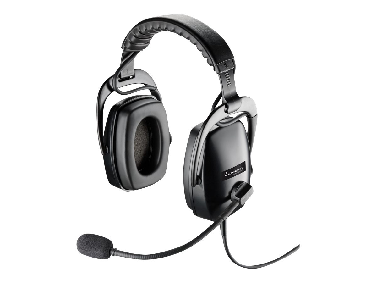 Poly - Plantronics Ruggedized Dynamic Headset SHR 2301-01 - headset