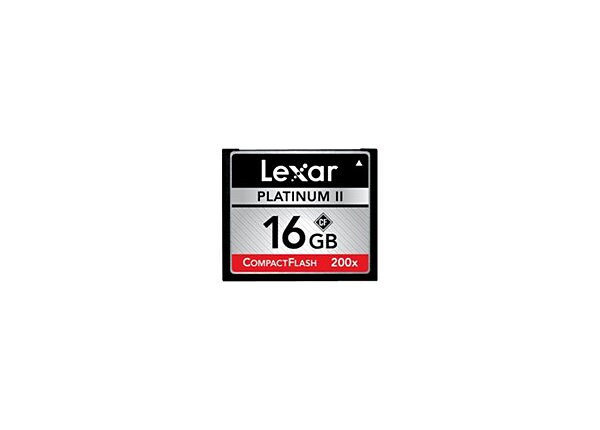 Lexar Platinum II - flash memory card - 16 GB - CompactFlash