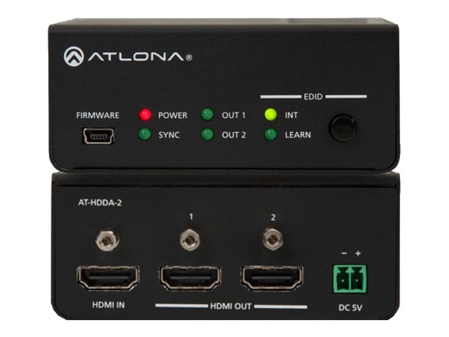 Atlona AT-HDDA-2 - video/audio switch - 2 ports - rack-mountable