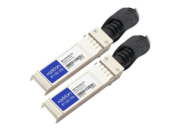 AddOn 3m Brocade Compatible SFP+ DAC - direct attach cable - 3 m