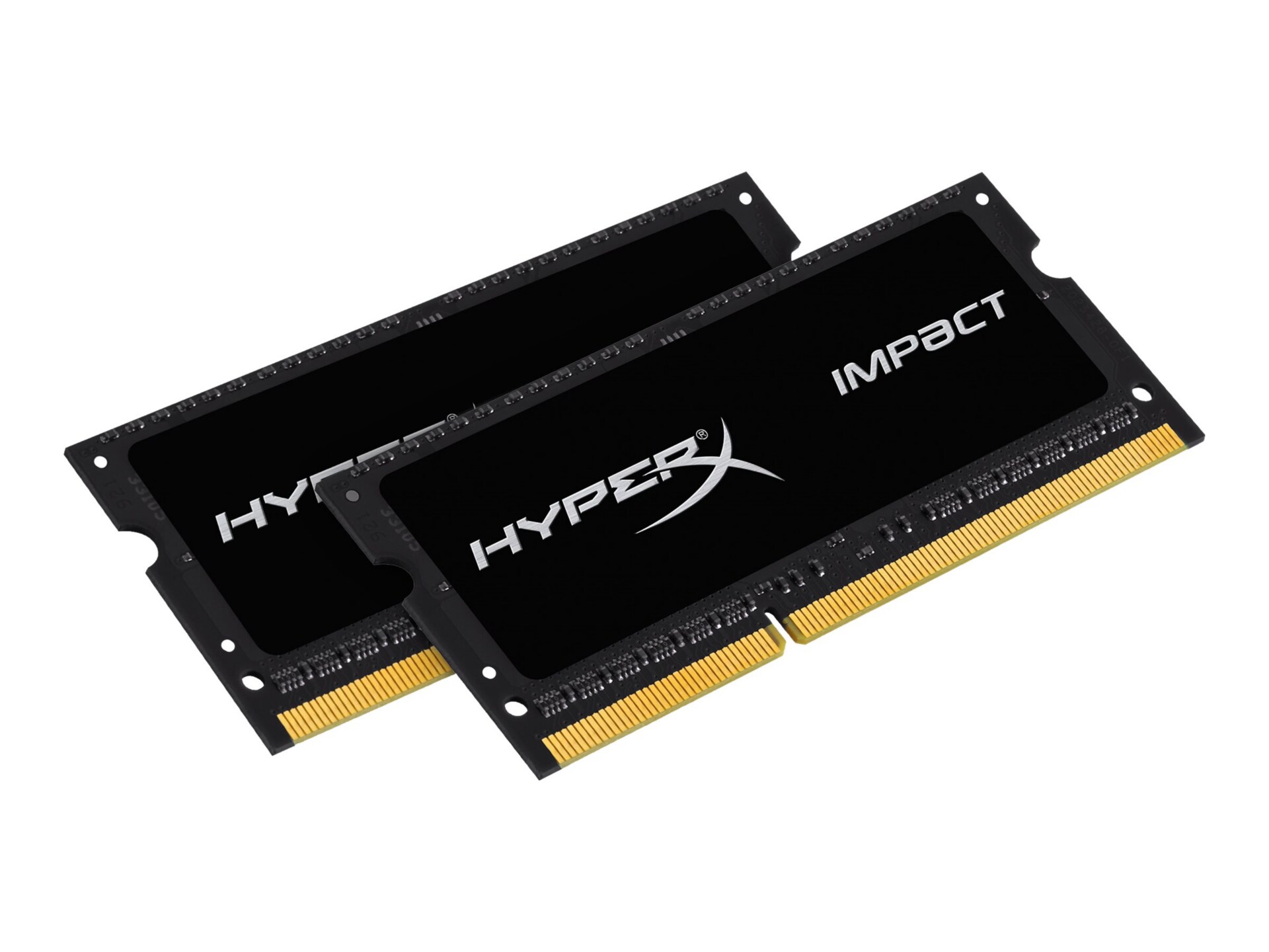 HyperX Impact Black Series - DDR3L - 8 GB: 2 x 4 GB - SO-DIMM 204-pin - unb