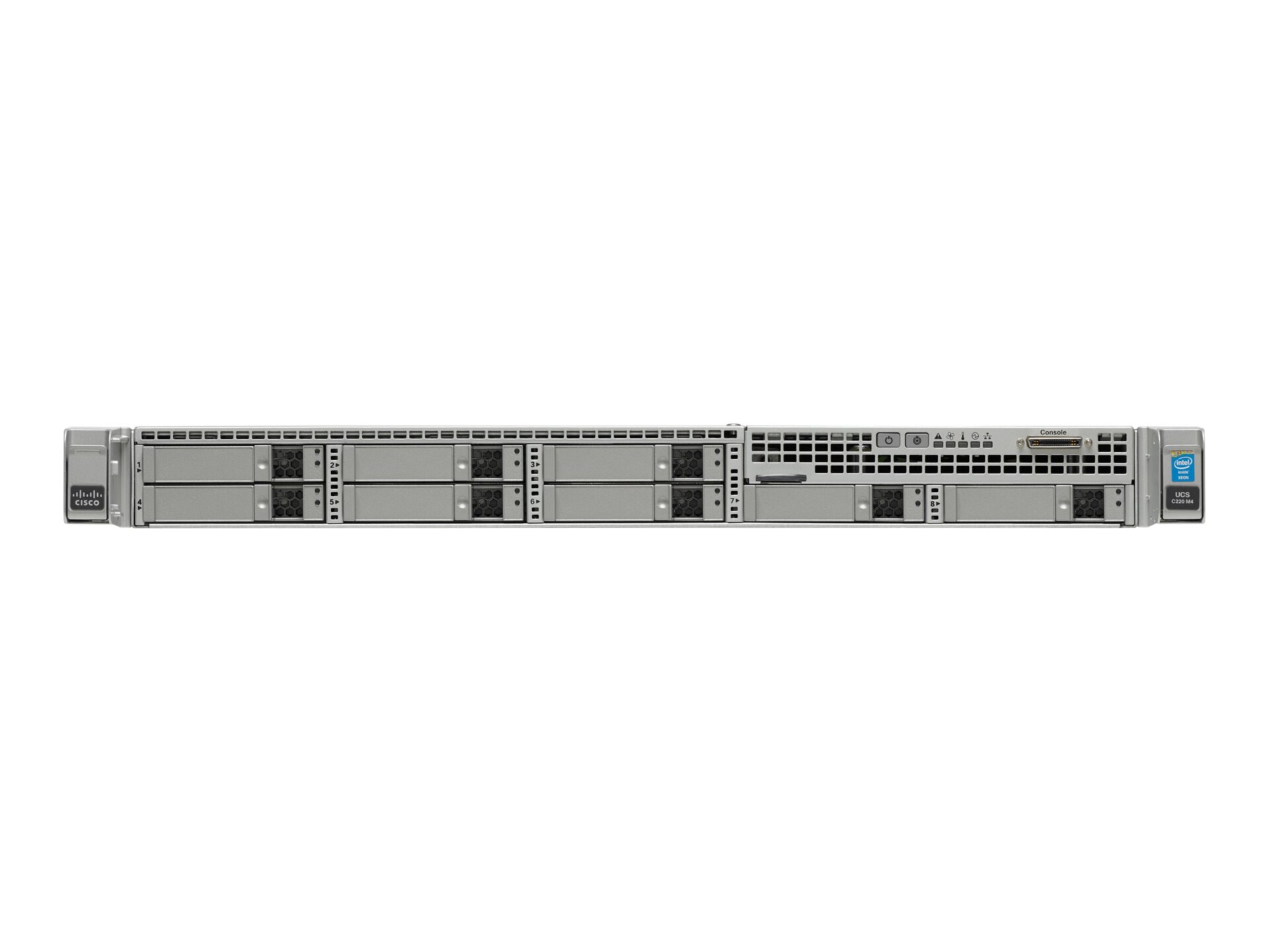 Cisco UCS SmartPlay Select C220 M4 Basic 1 - rack-mountable - Xeon E5-2609V3 1.9 GHz - 64 GB - no HDD