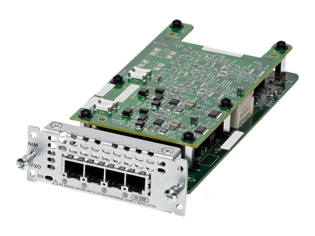 Cisco Fourth-Generation Network Interface Module - module voix/fax