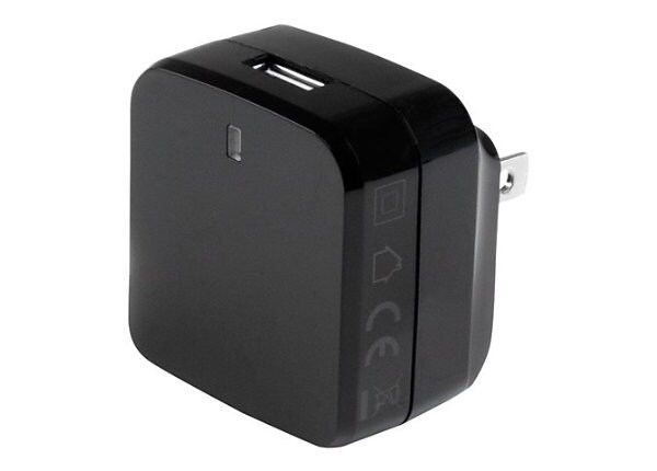 StarTech.com Black USB wall charger - Quick Charge 2.0 - 110V/220V Charger