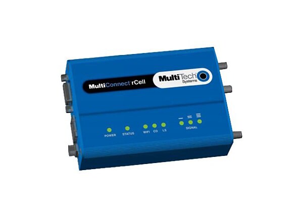 Multi-Tech MultiConnect rCell 100 Series MTR-EV3-B09-N3-US - wireless router - WWAN - 802.11b/g/n, Bluetooth 4.0 -