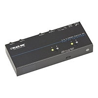 Black Box 4K HDMI Matrix Switch 2 x 2 - video switch - rack-mountable - TAA Compliant