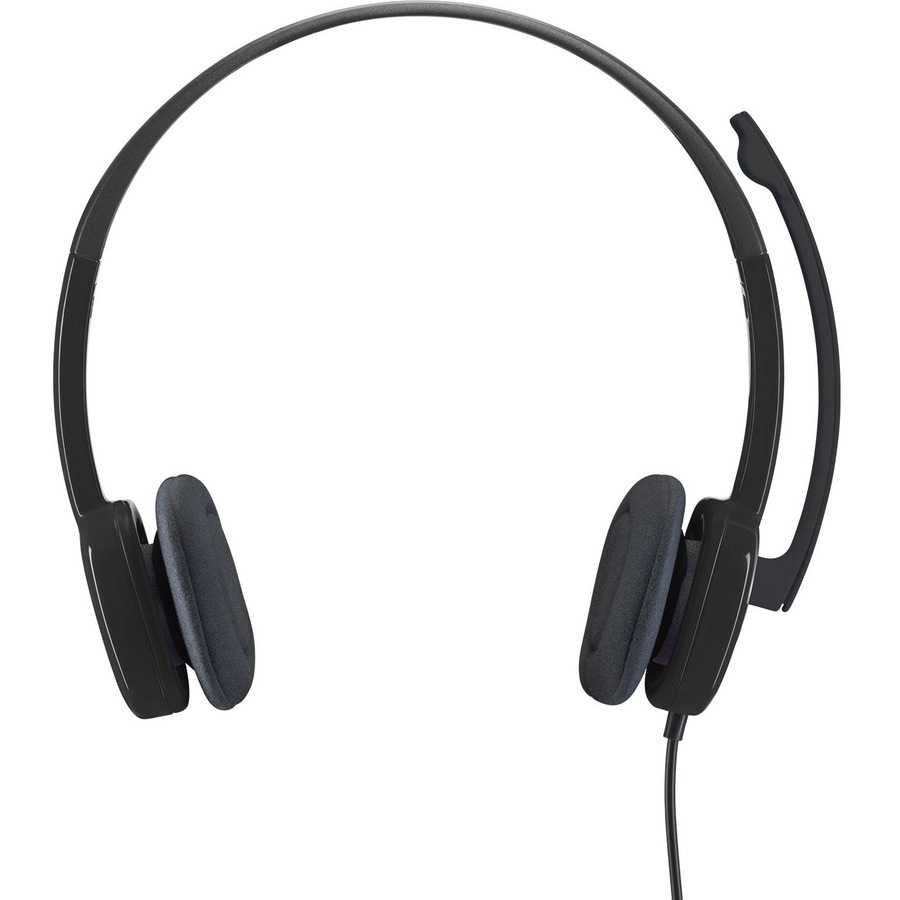 Thumbnail 2 of 10 for Logitech H151 Stereo Wired Headset - Black