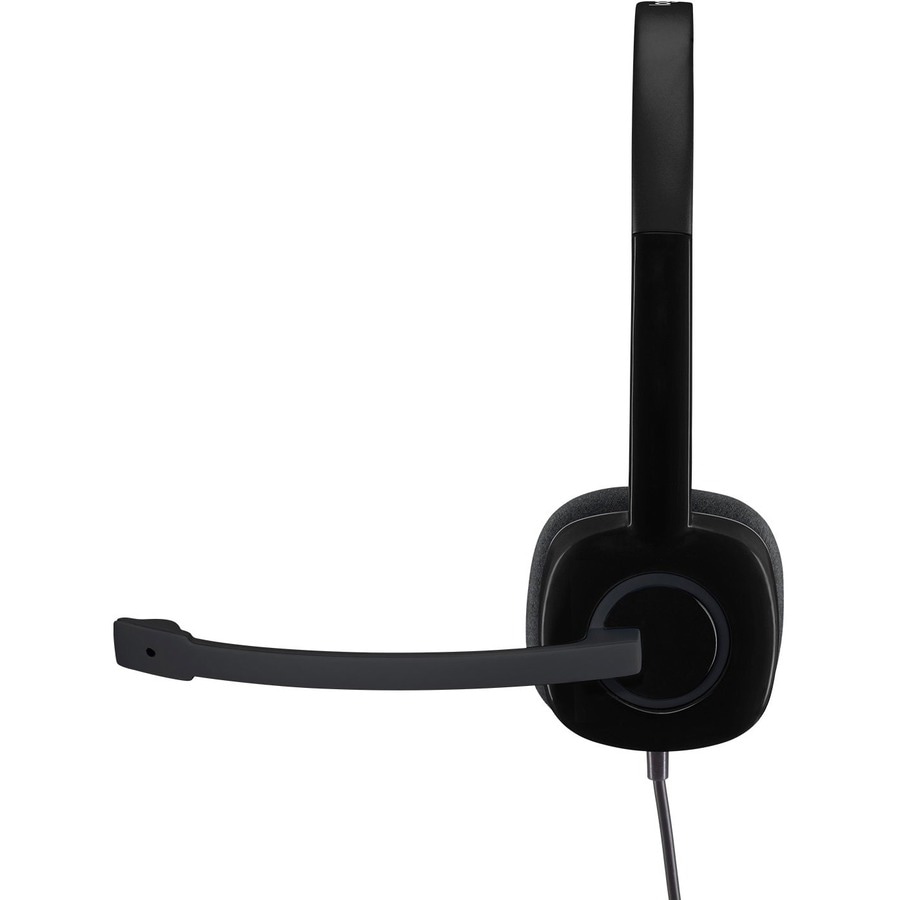 Thumbnail 4 of 10 for Logitech H151 Stereo Wired Headset - Black