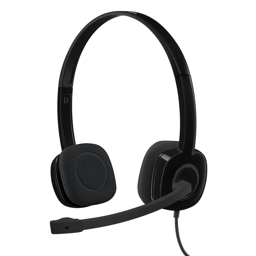 Thumbnail 5 of 10 for Logitech H151 Stereo Wired Headset - Black