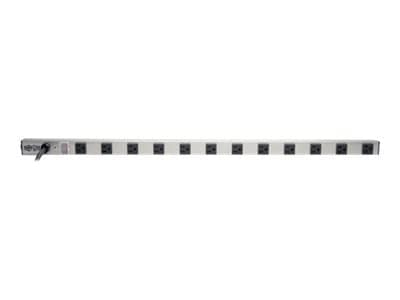 Tripp Lite Surge Protector Power Strip 120V 10 5-15R; 2 5-15/20R 15ft Cord