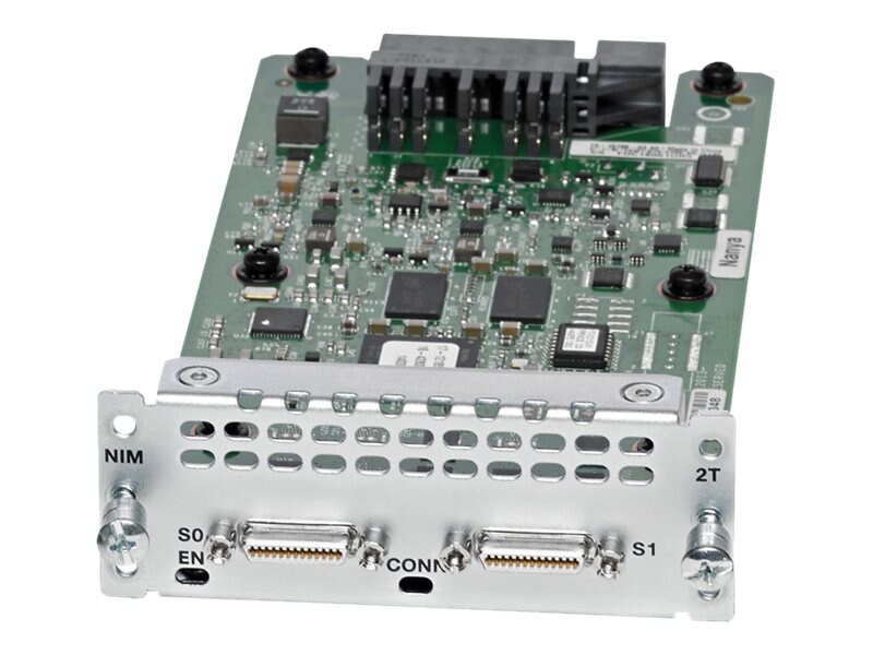 Cisco WAN Network Interface Module - adaptateur série - RS-232/449/530/V.35/X.21 x 2
