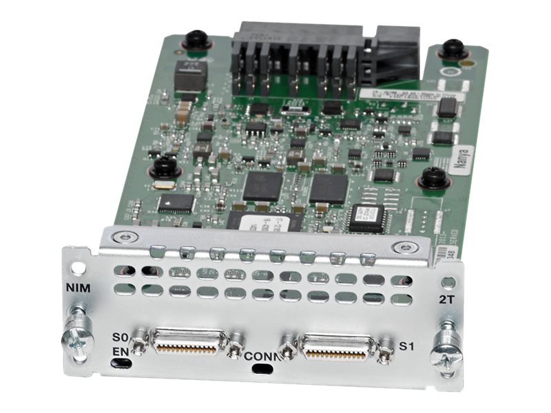 Cisco WAN Network Interface Module - serial adapter -  RS-232/449/530/V.35/X.21 x 2