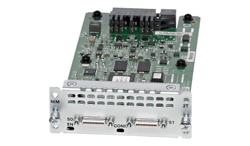 Cisco WAN Network Interface Module - serial adapter - RS-232/449/530/V.35/X.21 x 2