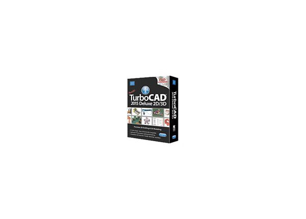 TurboCAD Deluxe 2015 - box pack
