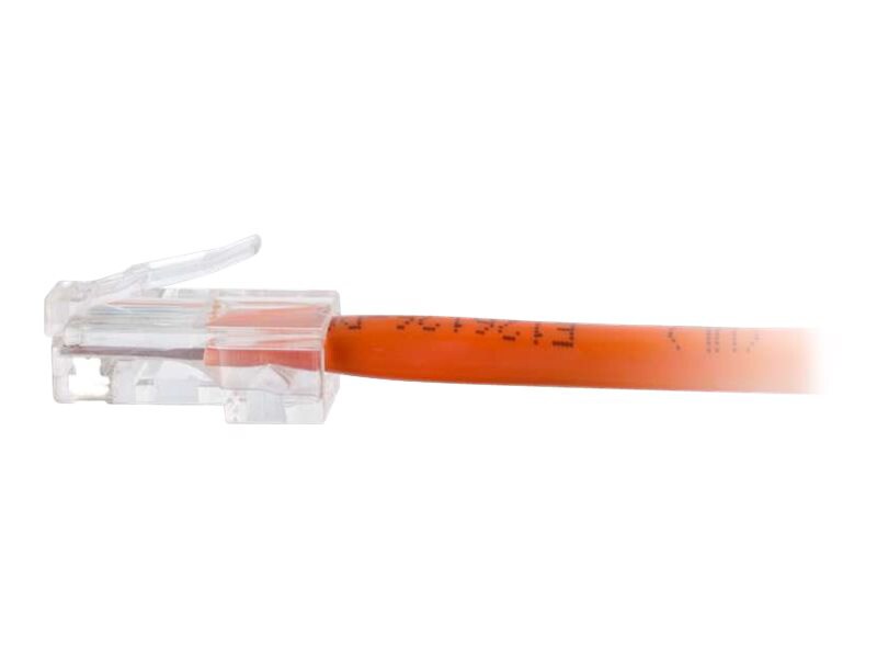C2G Cat5e Non-Booted Unshielded (UTP) Network Patch Cable - patch cable - 1.22 m - orange