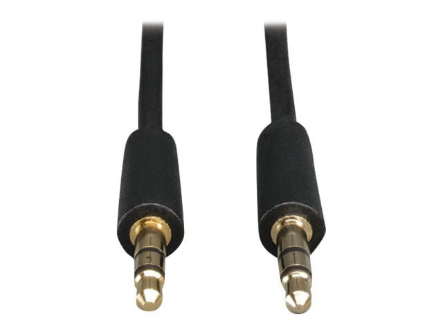 Tripp Lite Mini Stereo Audio Dubbing Cable 3.5mm M/M Connectors 3' 3ft