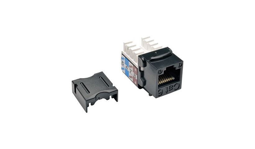 Tripp Lite Cat6/Cat5e 110 Punch Down Keystone Jack - modular insert - TAA Compliant