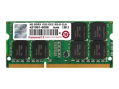 Transcend Industrial Grade - DDR3 - module - 8 GB - SO-DIMM 204-pin - 1333