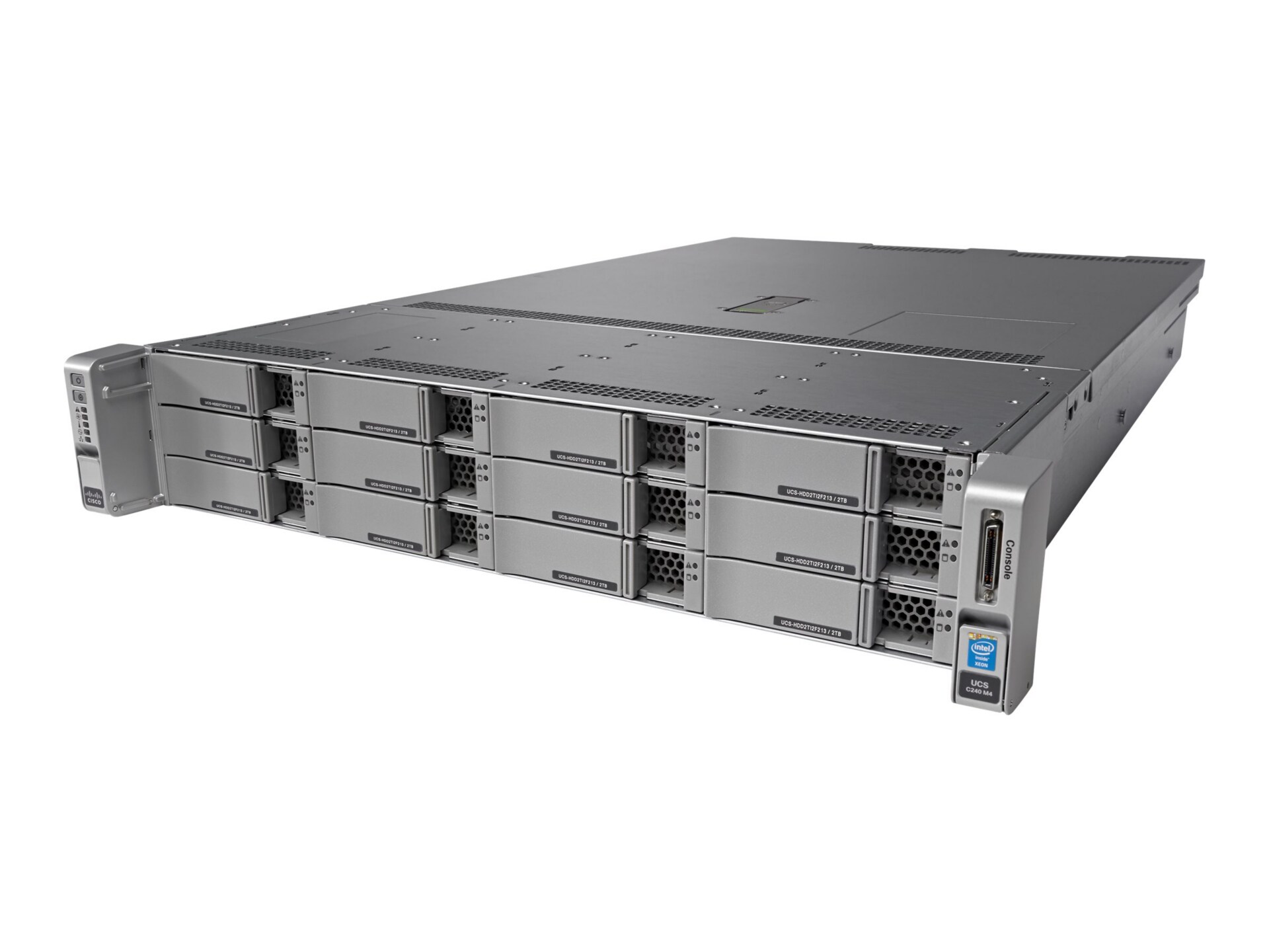 Cisco UCS SmartPlay Select C240 M4L Standard 1 - rack-mountable - Xeon E5-2630V3 2.4 GHz - 128 GB - no HDD
