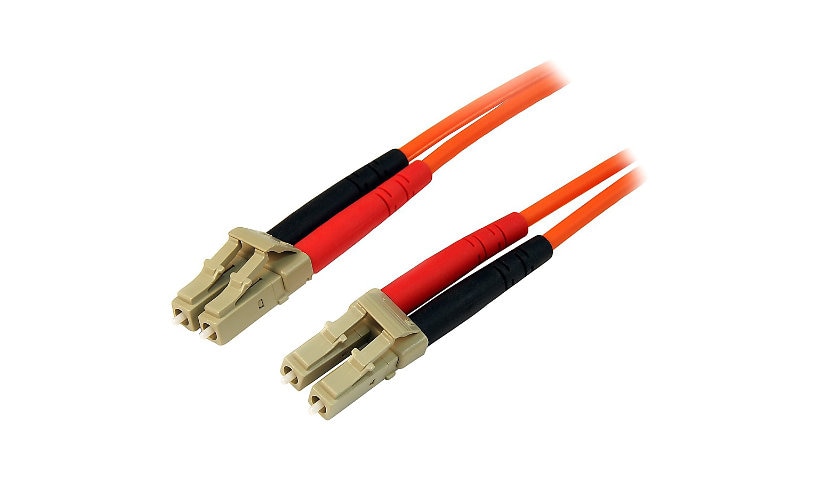 StarTech.com 2m Fiber Optic Cable - Multimode Duplex 50/125 - LSZH - LC/LC