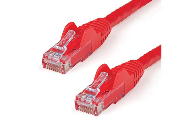HellermannTyton PC6RED10S Category 6 Patch Cord red 1/pkg 10.0 ft
