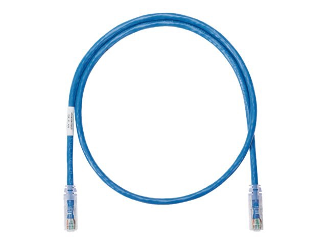 Panduit NetKey patch cable - 25 ft - blue