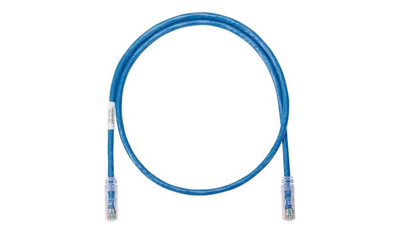 Panduit NetKey patch cable - 25 ft - blue