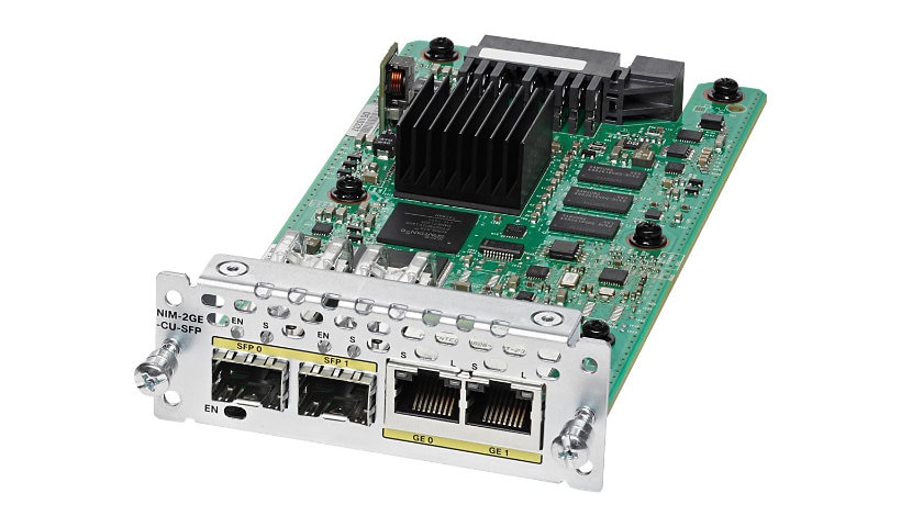 Cisco WAN Network Interface Module - expansion module - combo Gigabit SFP x 2