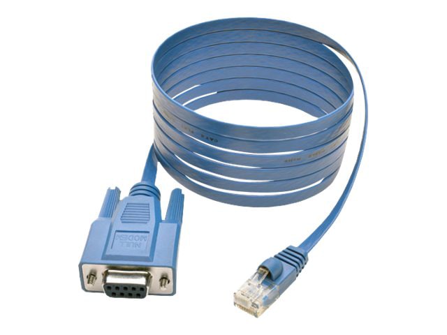 Tripp Lite 6ft Cisco Serial Console Port Rollover Cable RJ45 to DB9F 6' - serial cable - DB-9 to RJ-45 - 6 ft