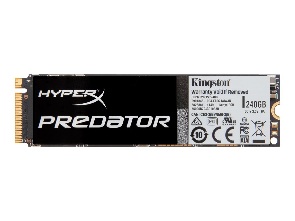 HyperX Predator - solid state drive - 240 GB - PCI Express 2.0 x4