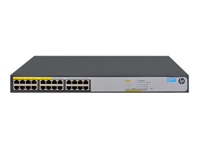 HPE 1420-24G-PoE+ (124W) Switch - switch - 24 ports - unmanaged - rack-mountable